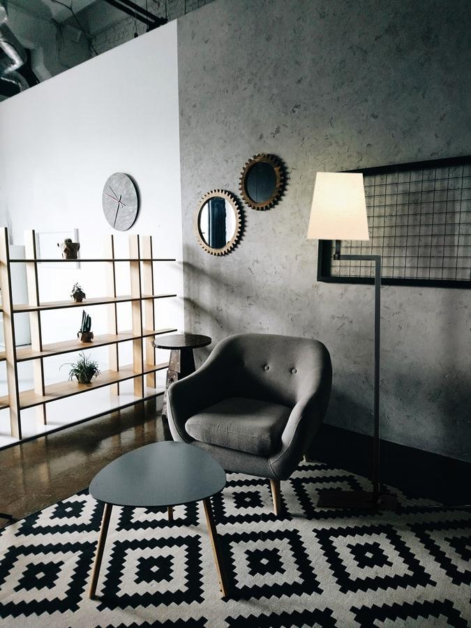 Adjustable metal floor lamp | Quadra Liseuse by Contardi