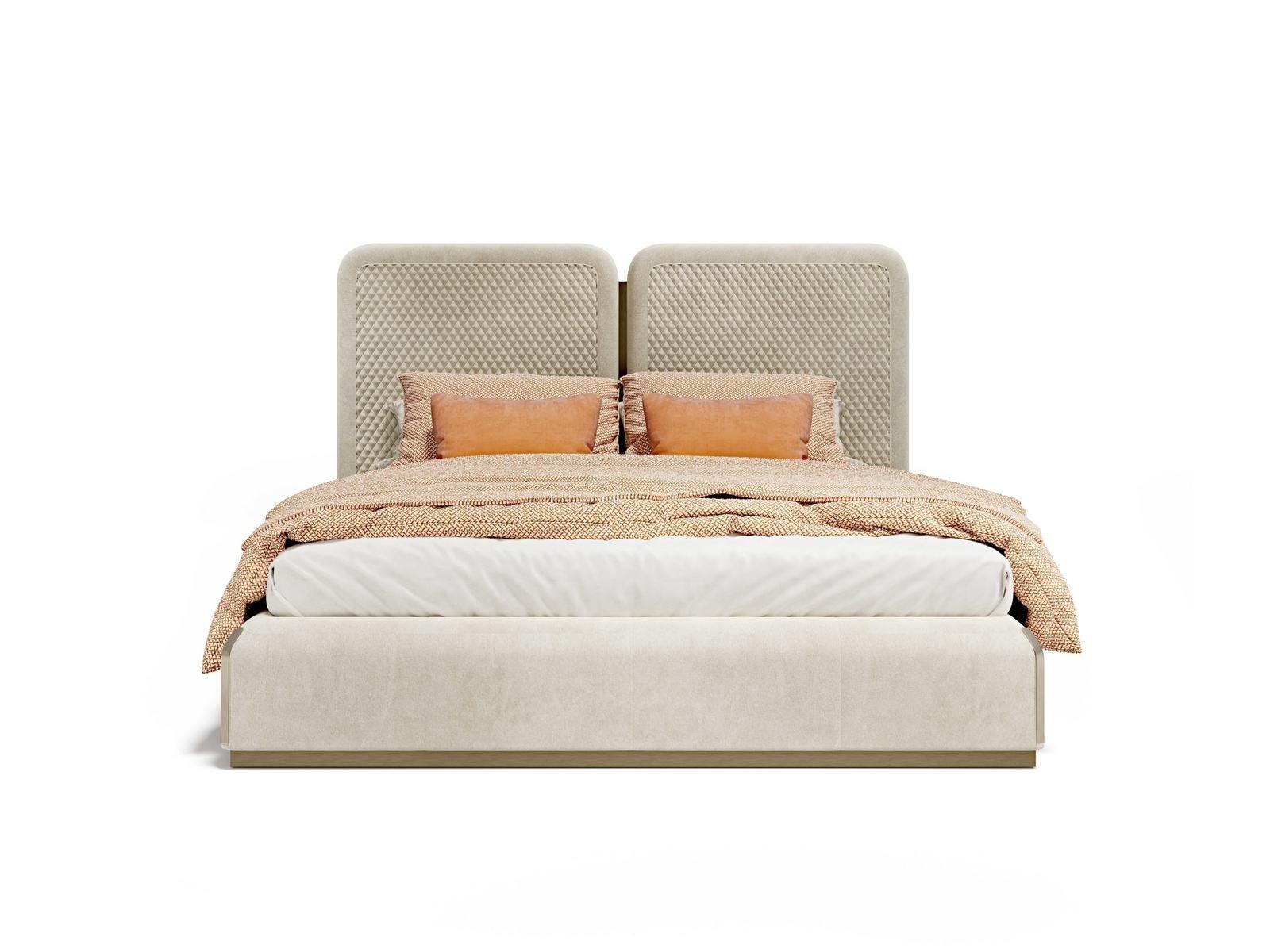Bed with upholstered headboard | Orion L by Capital Collection