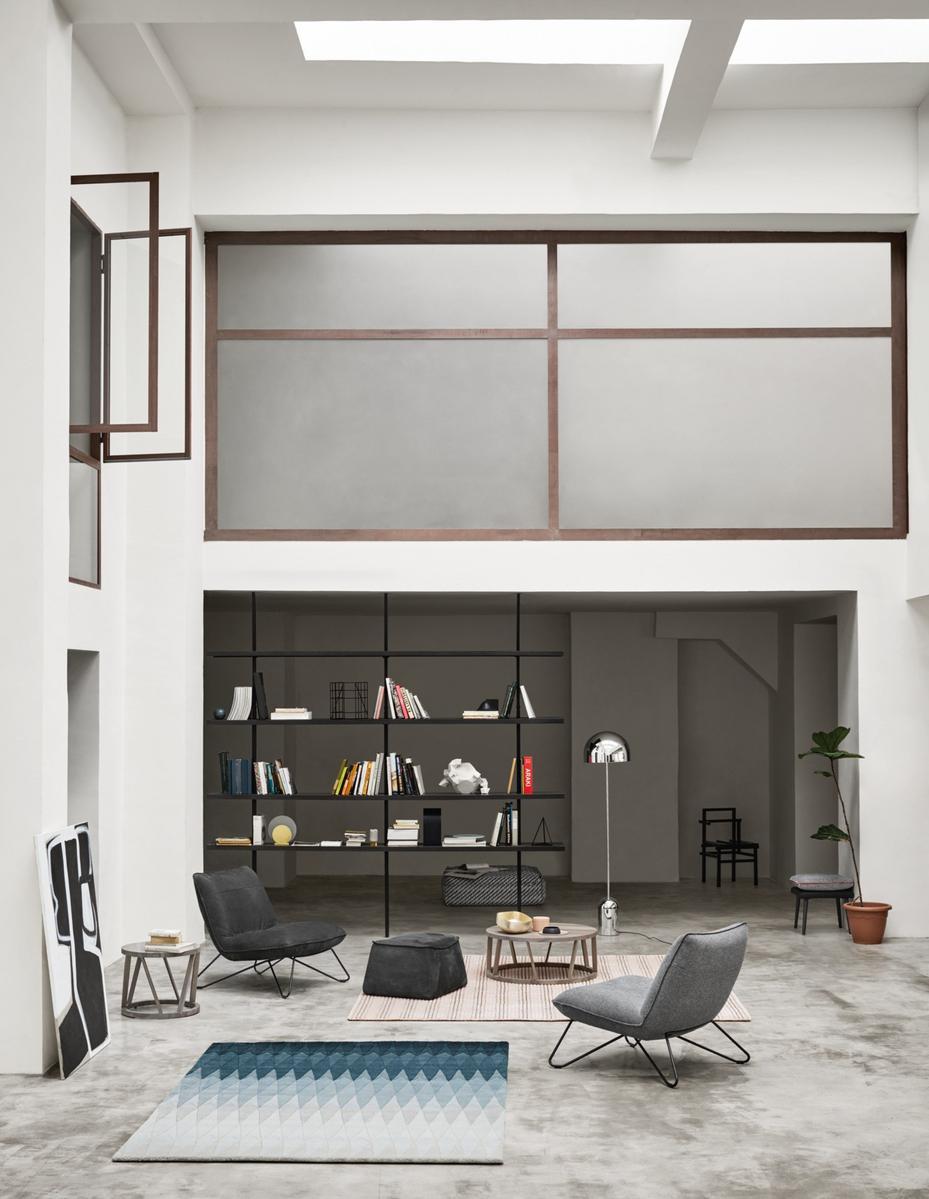 Leather easy chair | 394 by Rolf Benz