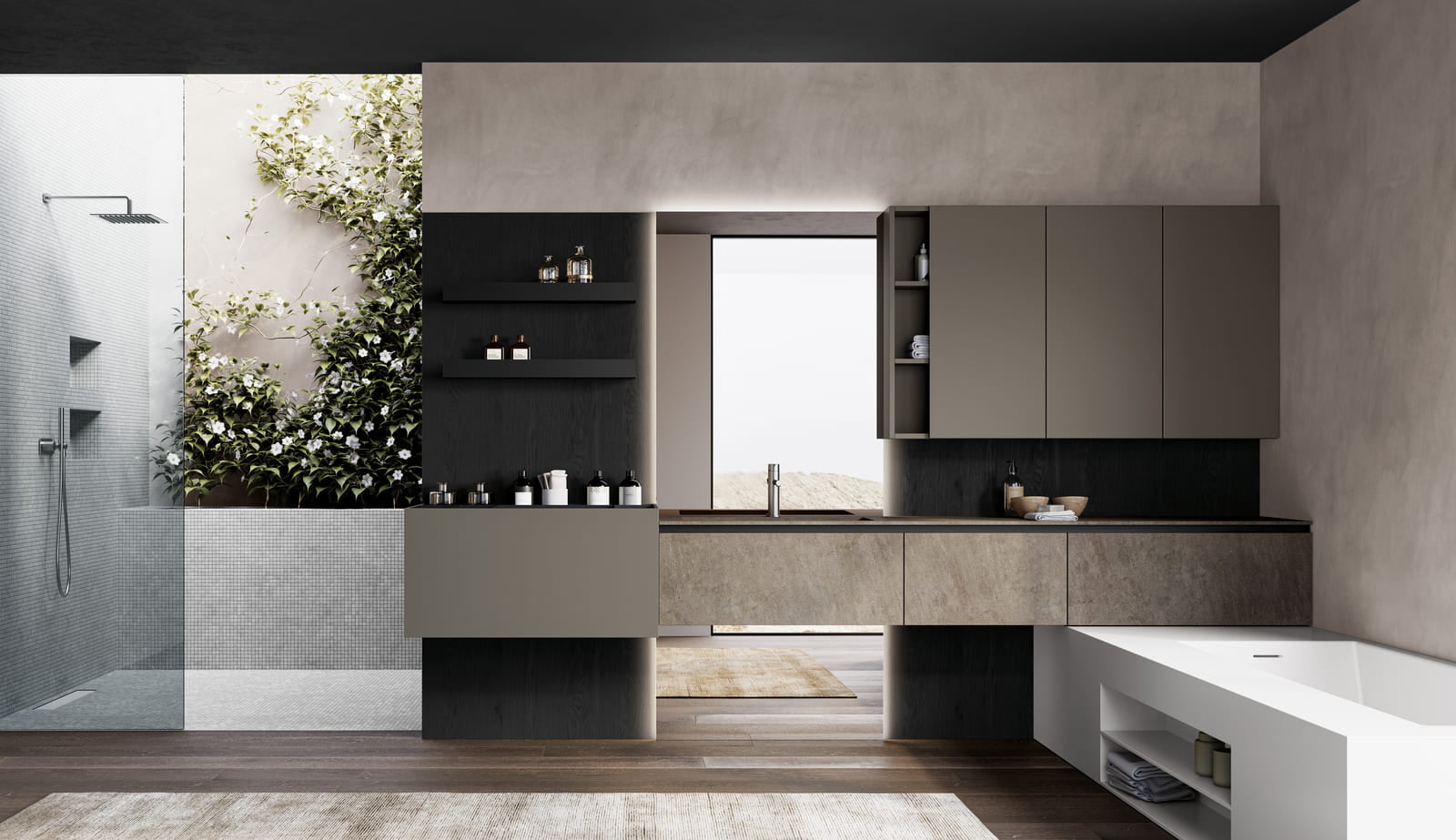 Melamine bathroom | Facto by Birex