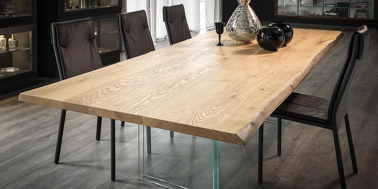 Rectangular veneer table | Ikon by Cattelan Italia