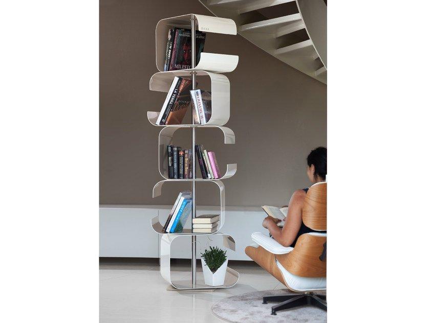 Freestanding sectional bookcase | Tico Small by Zava