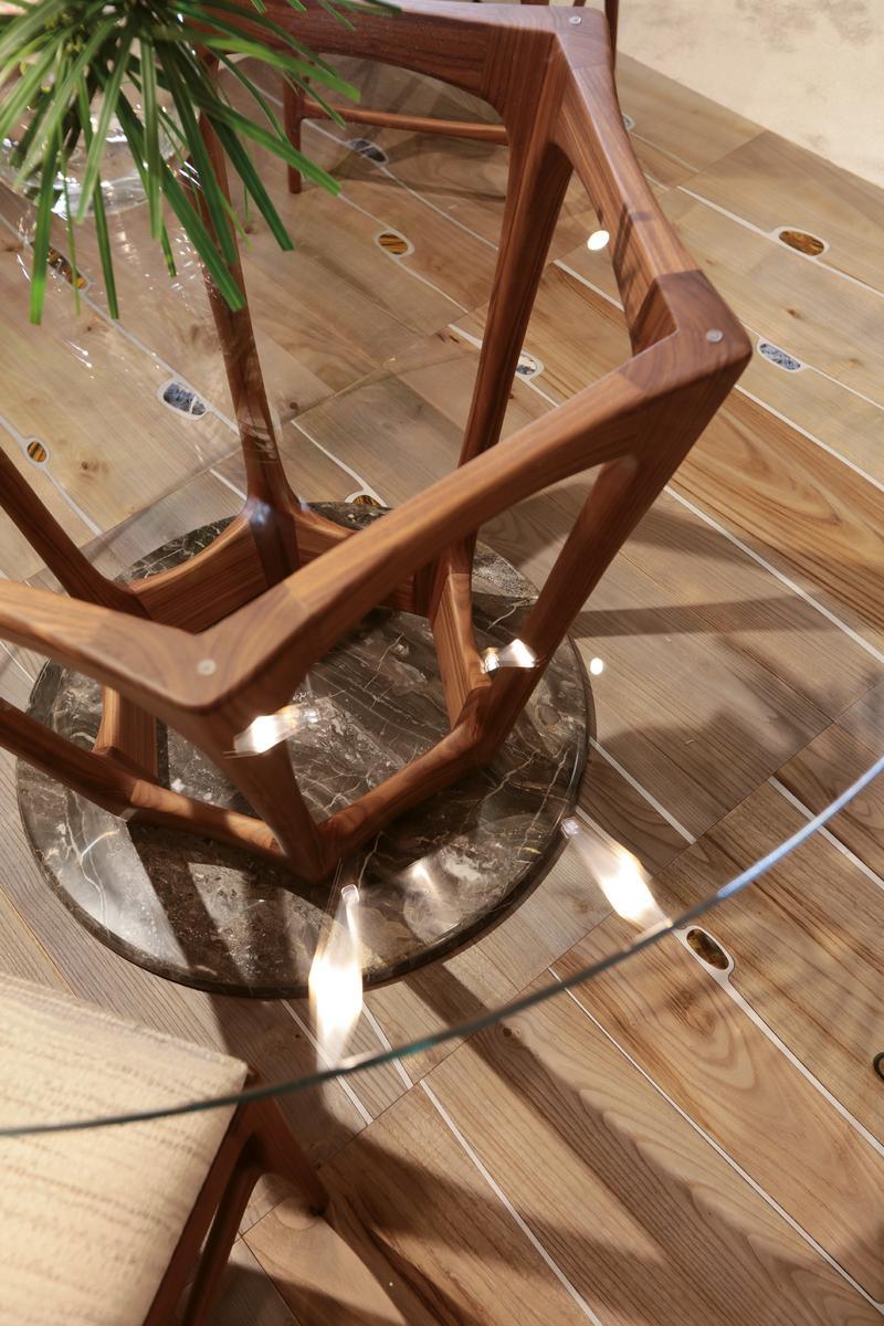 Crystal dining table | Pallante by Ezio Bellotti