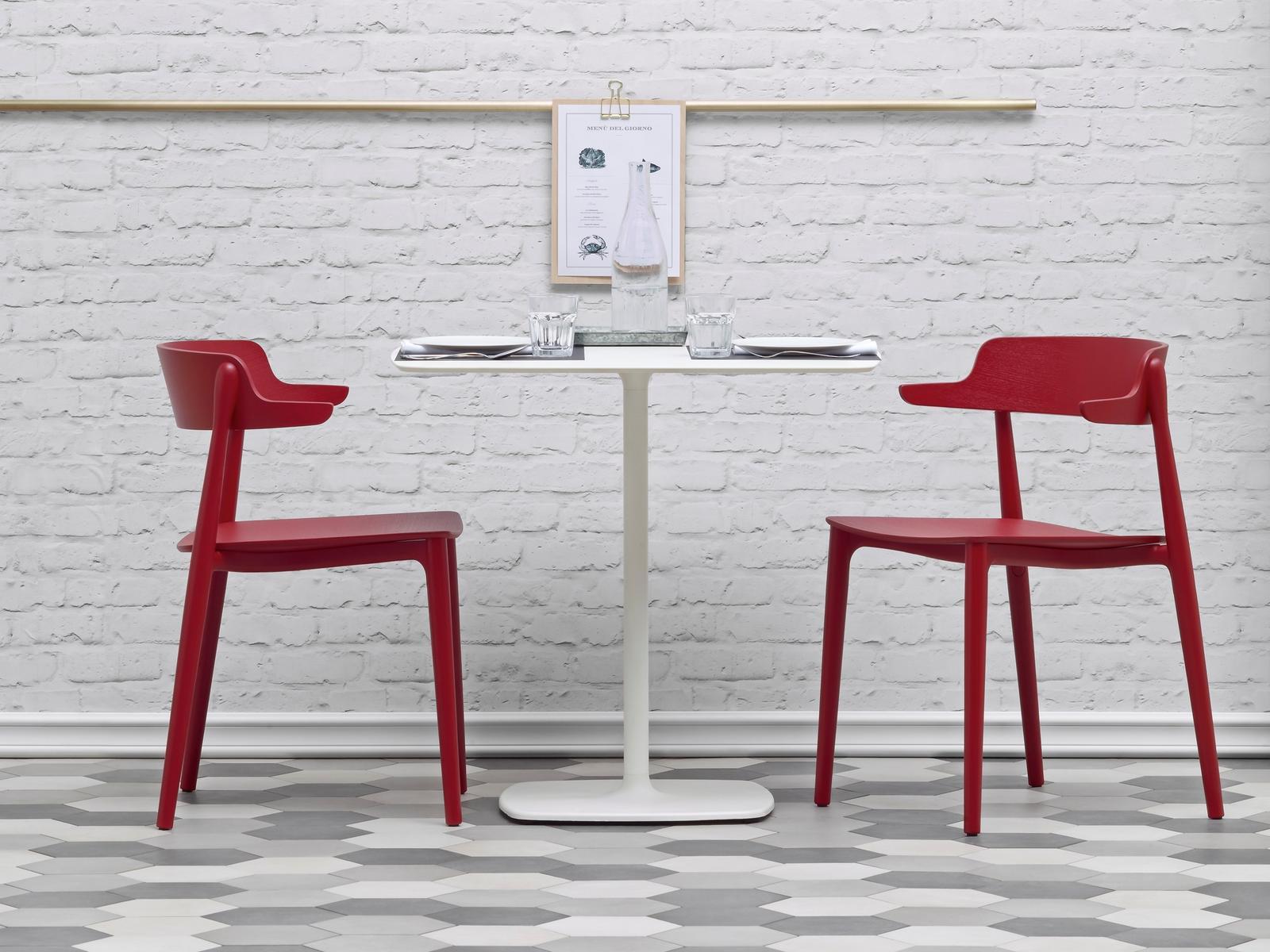 Ash restaurant chair | Nemea 2820 by Pedrali