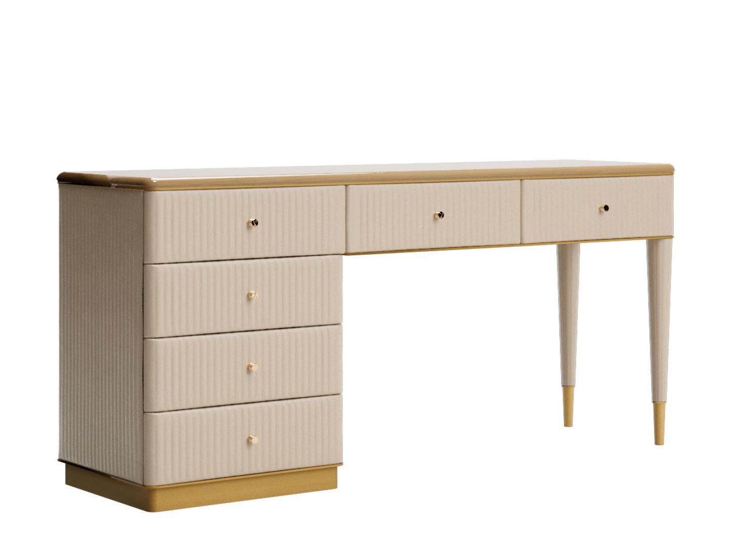 Rectangular writing desk with drawers | Augusta by Volpi