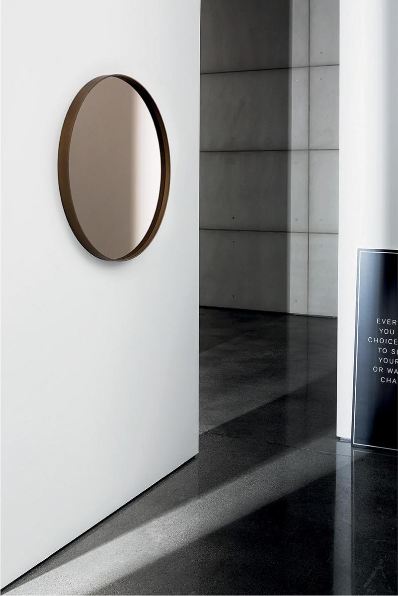 Round wall-mounted mirror | Visual Round by Sovet