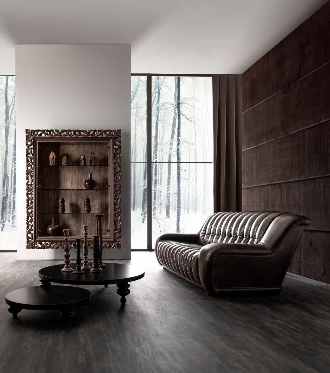 3 seater leather sofa | Victor by Corte Zari