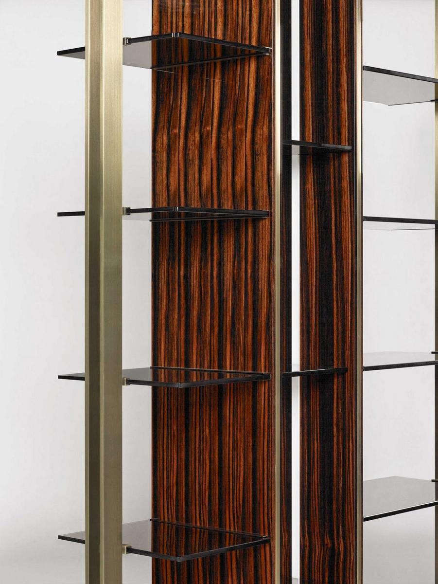 Open wall-mounted wooden bookcase | Biblo by Capital Collection