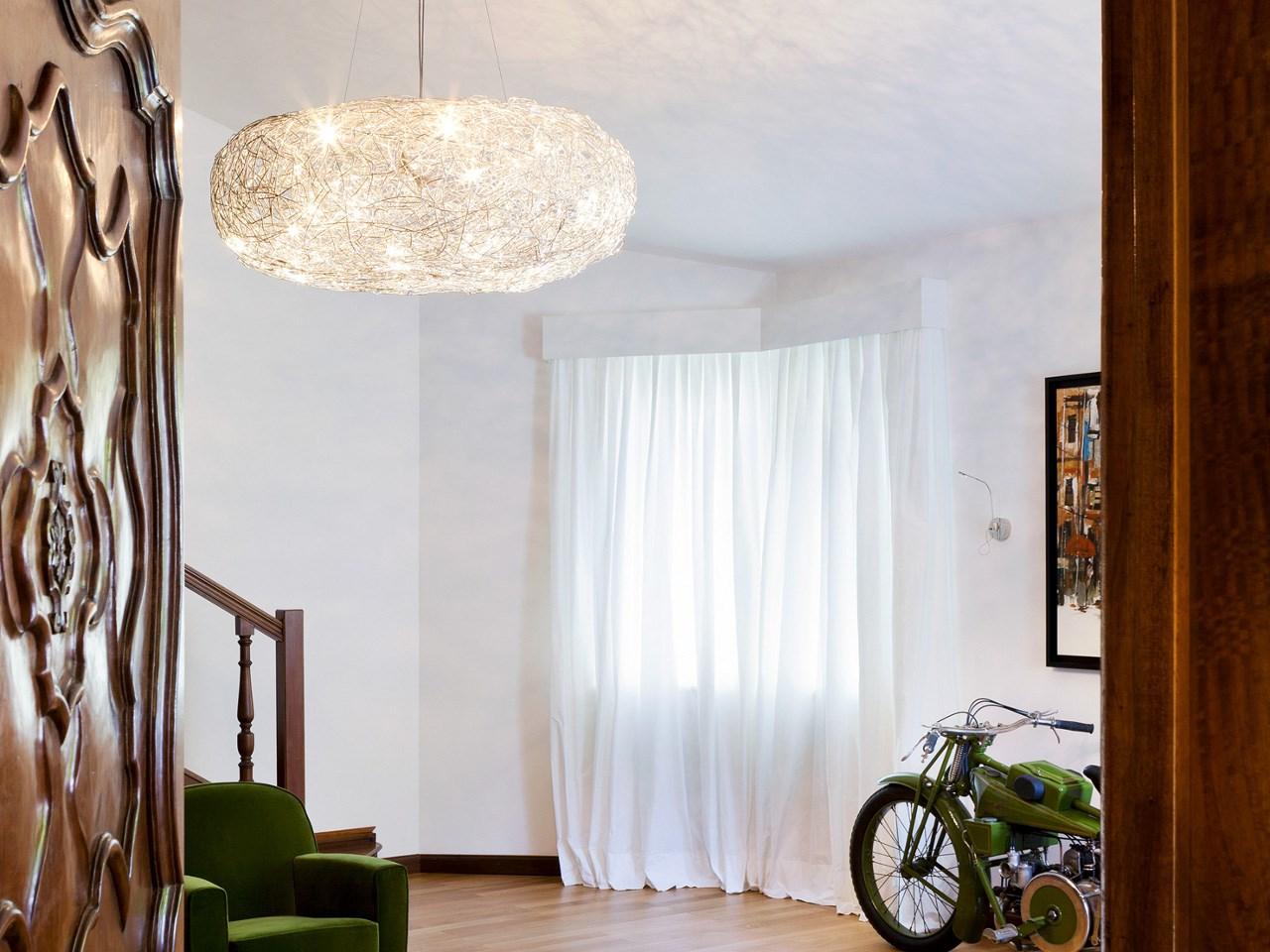 LED pendant lamp | Fil De Fer Ovale by Catellani & Smith