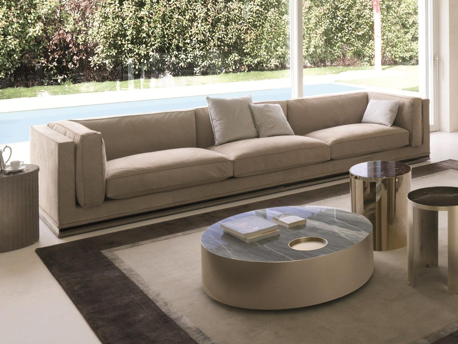 Corner fabric sofa | Mason by Longhi