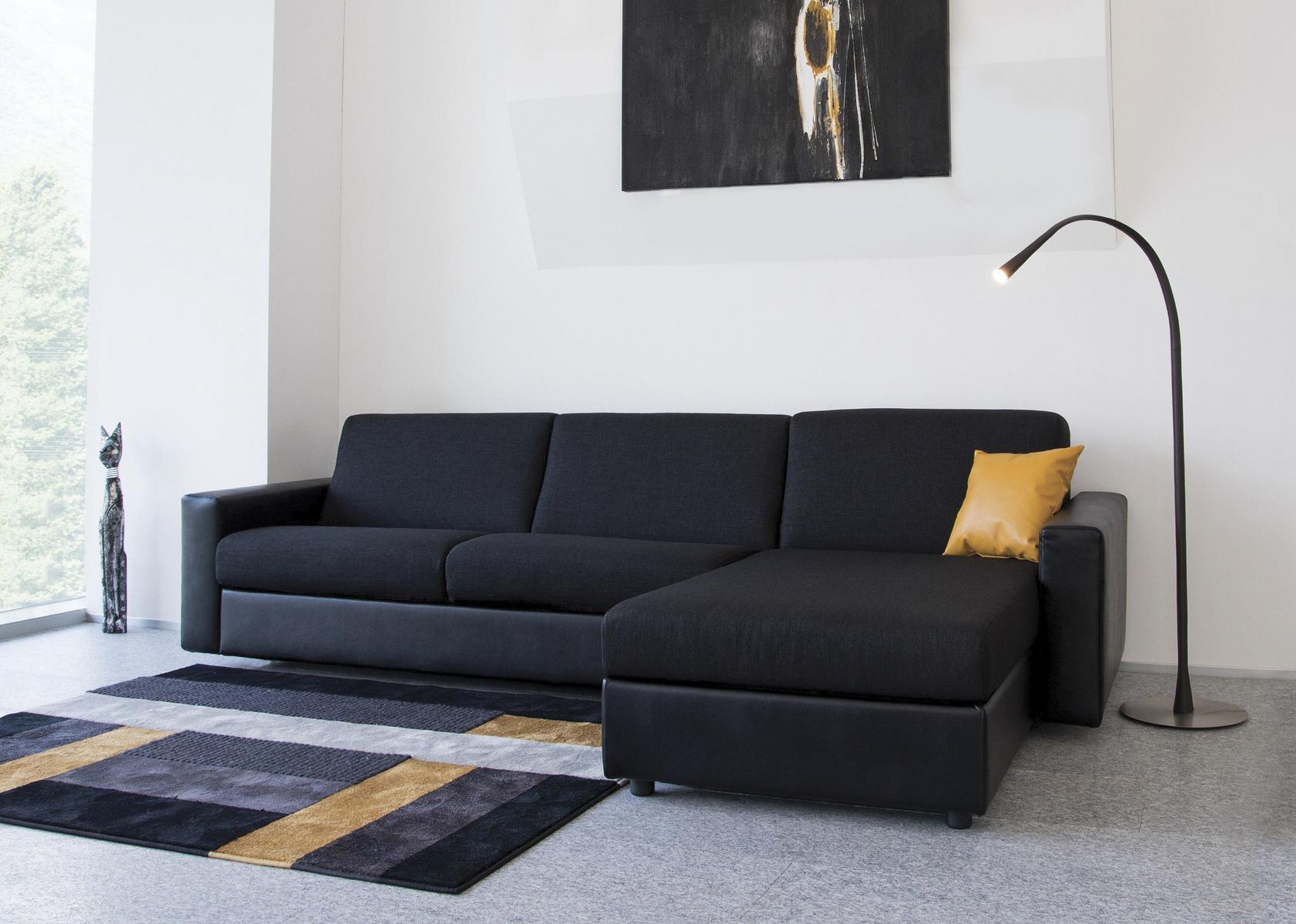 LED floor lamp with swing arm | Flexiled by Contardi