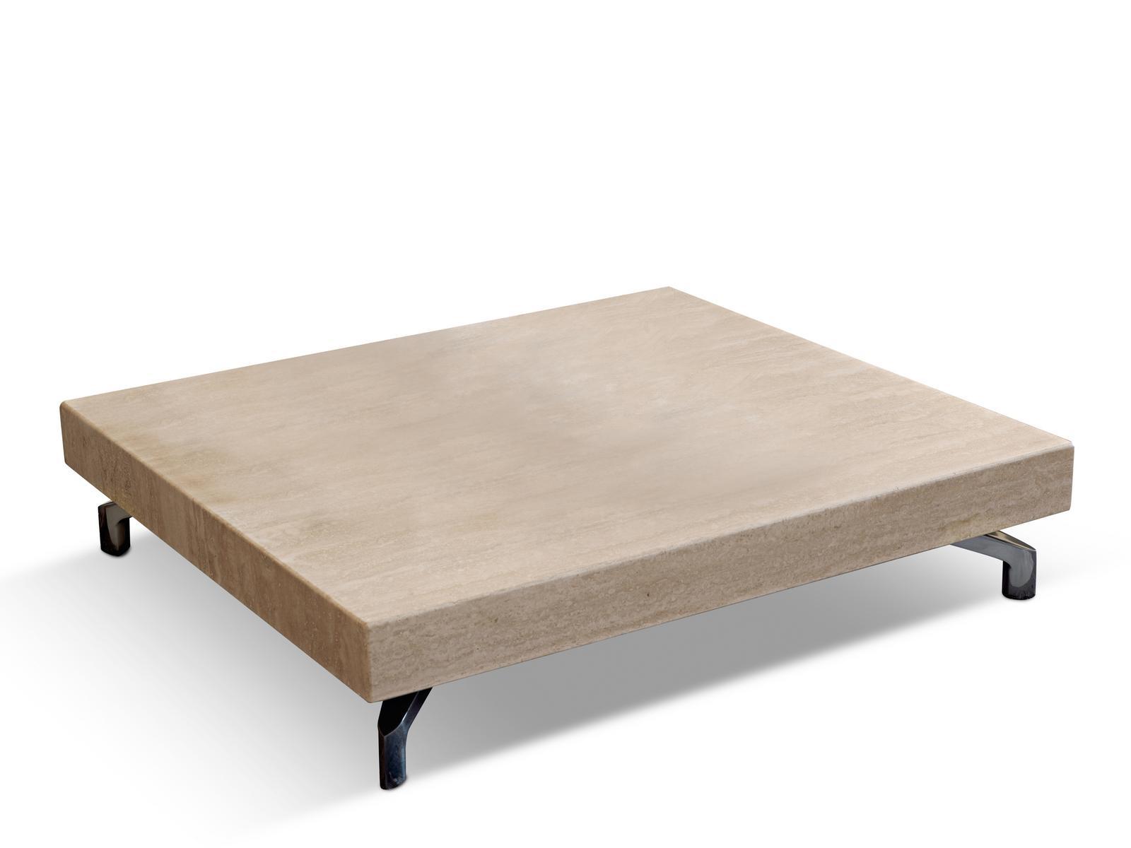 Travertine coffee table | Dude by Dema