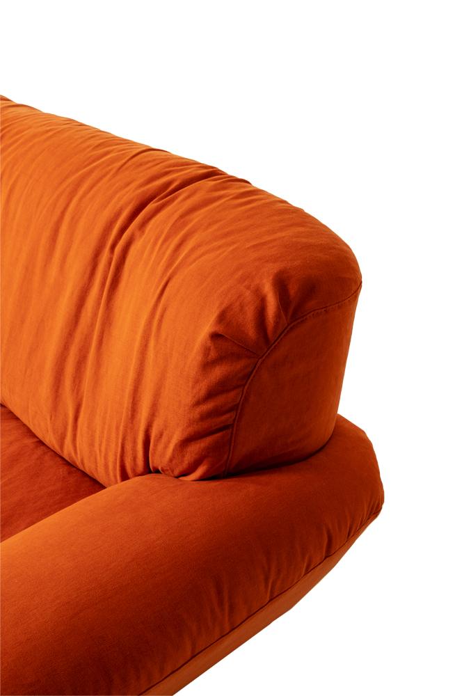 Sectional fabric sofa with chaise longue | Beluga by Mantellassi 1926