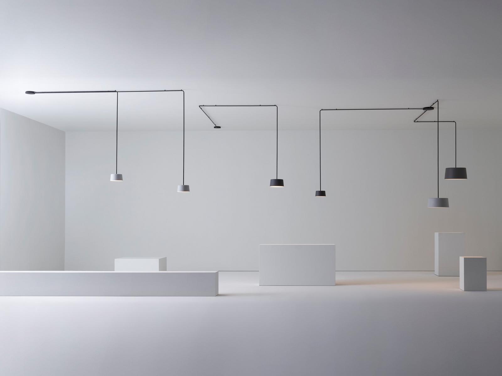 LED aluminium pendant lamp | Tube by Vibia