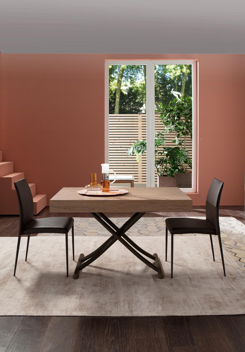 Upholstered Eco-leather chair | Nexus by Ozzio Italia