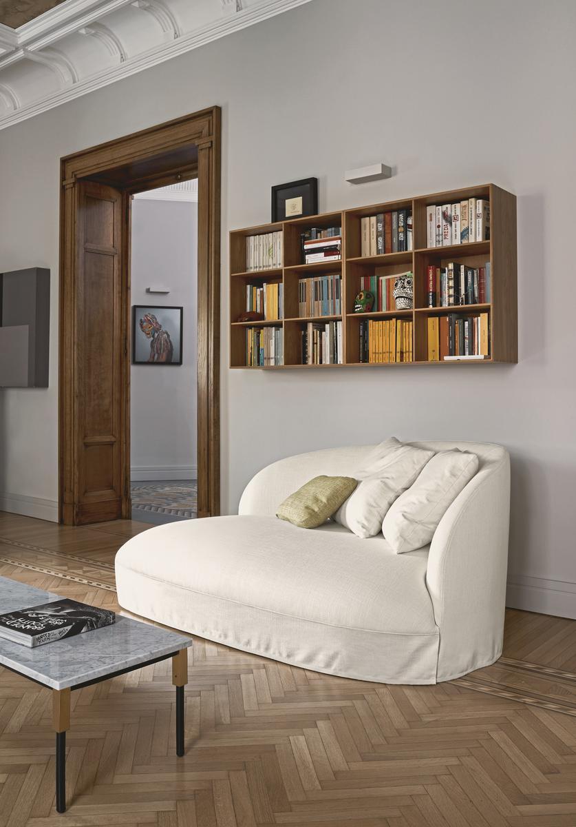 Fabric sofa | Bonsai - Metal Base by Arflex