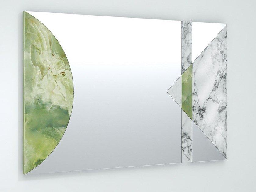 Rectangular wall-mounted mirror | Kaplan by Visionnair