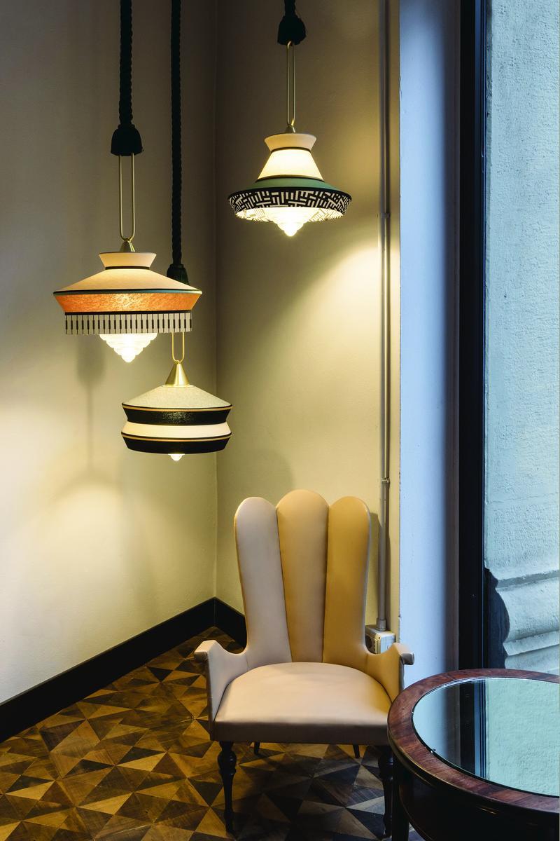 Pendant lamp | Calypso Guadaloupe by Contardi