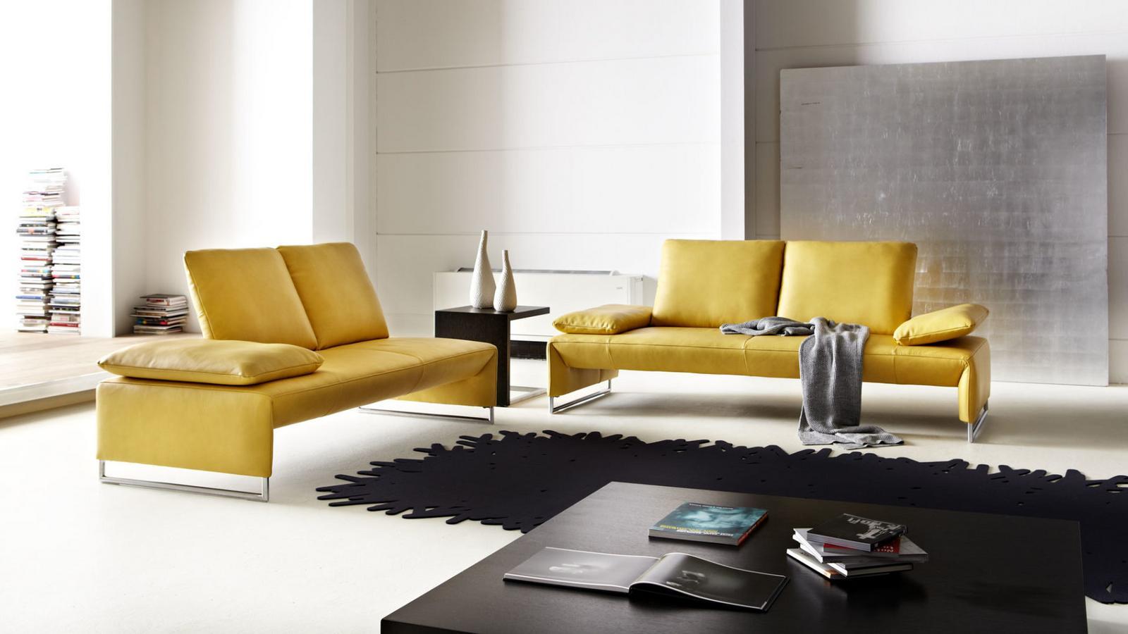 Modular eco-leather sofa | Ramon by Koinor