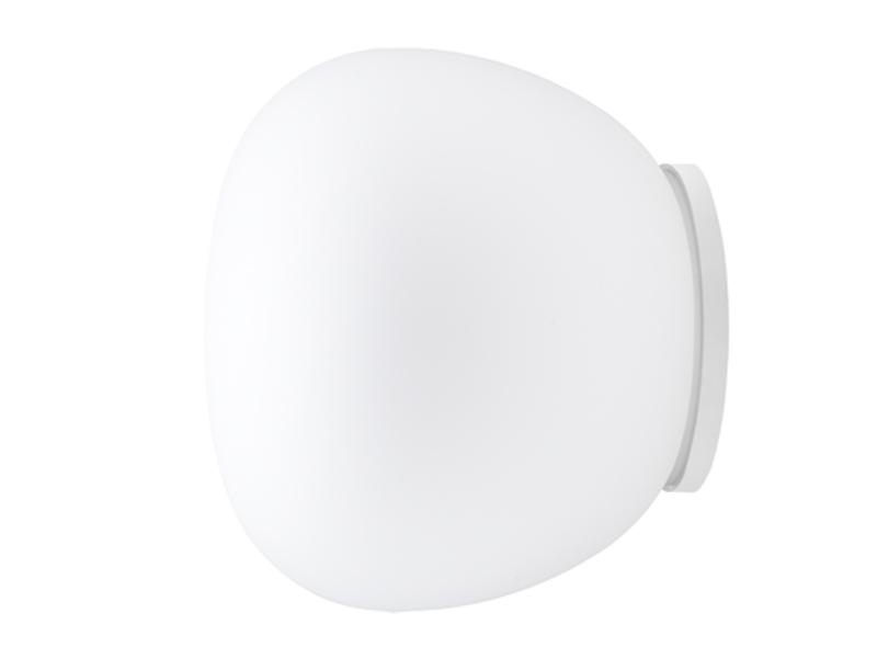 Glass wall lamp / ceiling lamp | Lumi Mochi by Fabbian