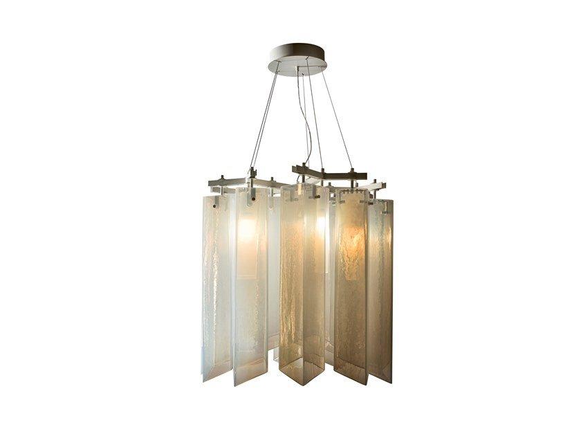 Direct light Murano glass pendant lamp | Alcazar by Visionnair