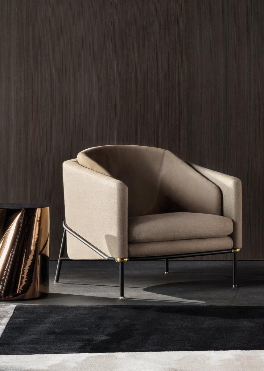 Armchair | Fil Noir by Minotti