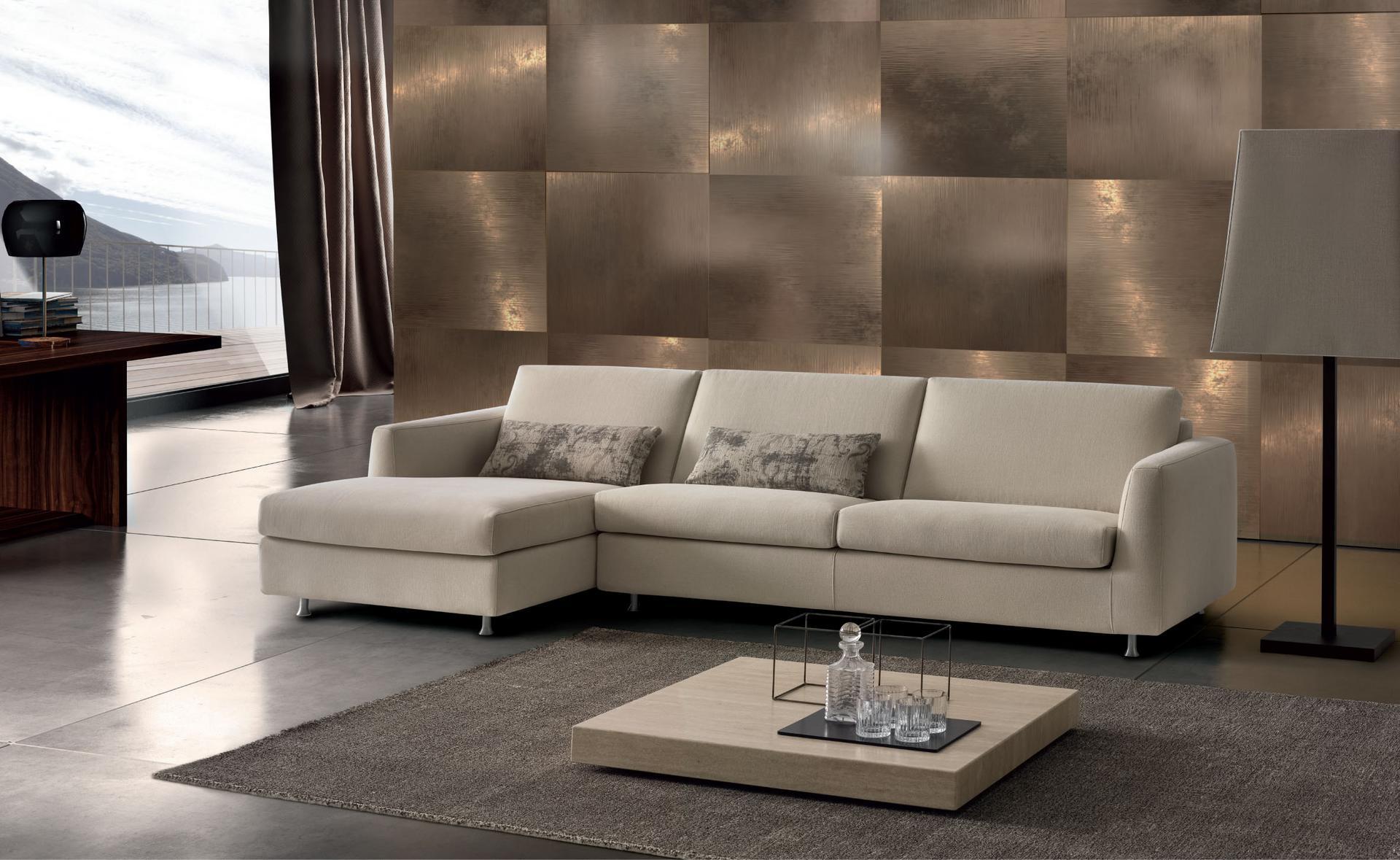 Fabric sofa bed with removable cover | Cambio by Dema