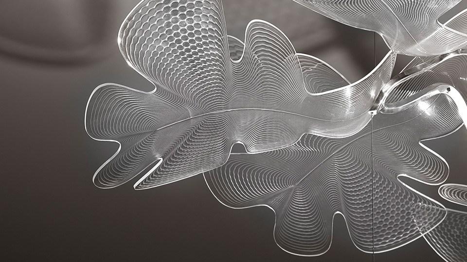 LED indirect light pendant lamp | Chlorophilia 2 by Artemide