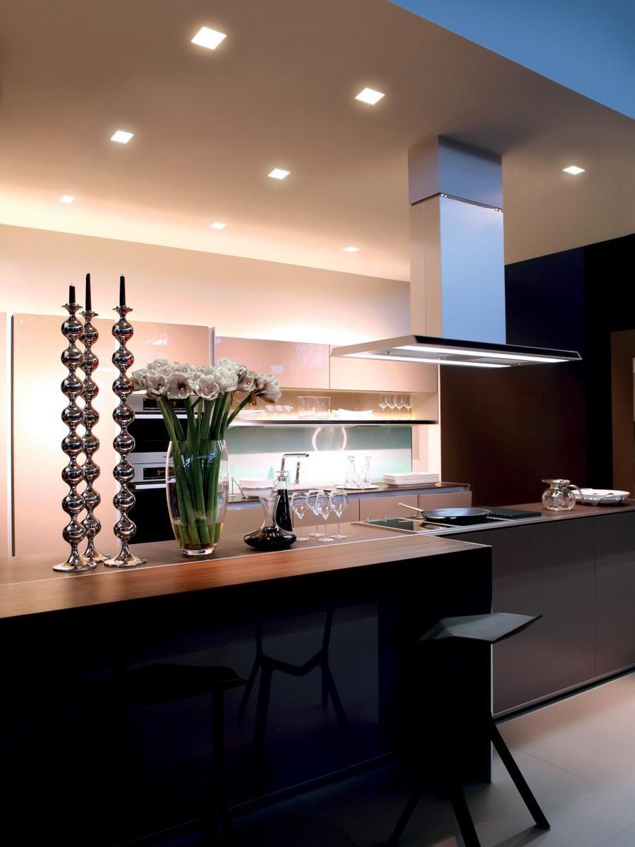 LED recessed plaster spotlight for false ceiling | Sd 081n I by Leucos