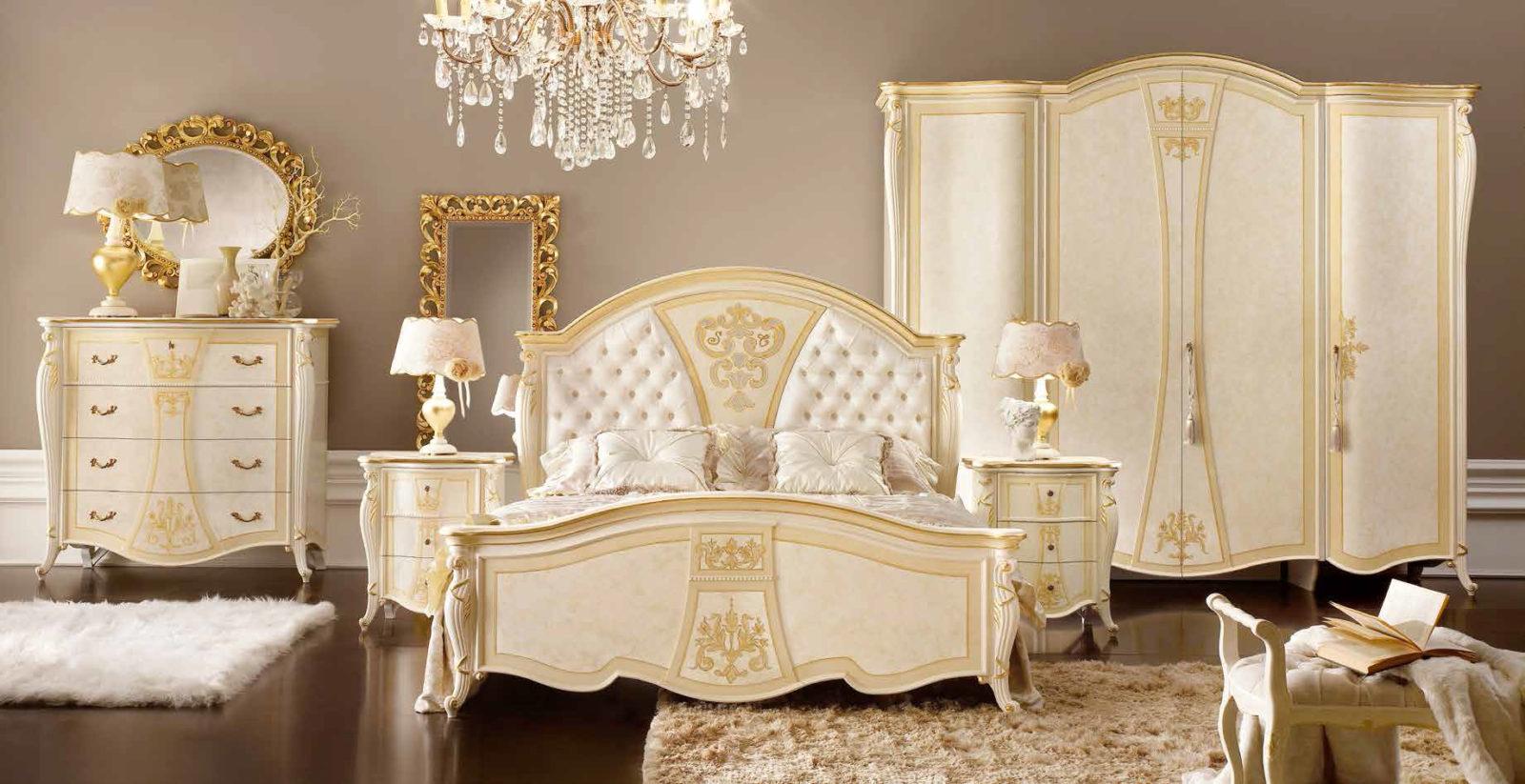 Solid wood bedroom set in a classic style | Principessa by Signorini Coco