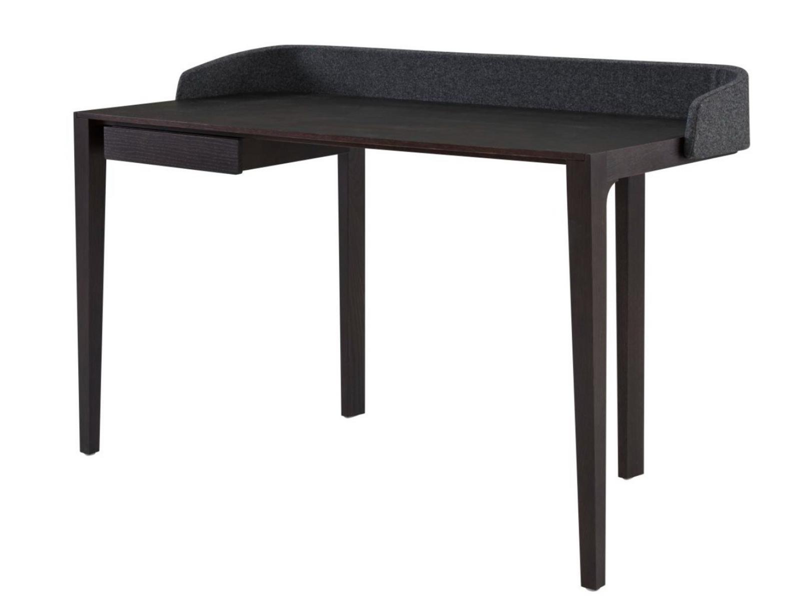 Rectangular wooden writing desk with drawers | Inside World by Ligne Roset