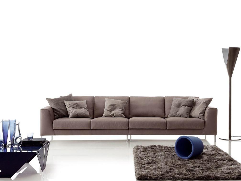 Sectional Eco-leather sofa | Artis Leather by Ditre Italia