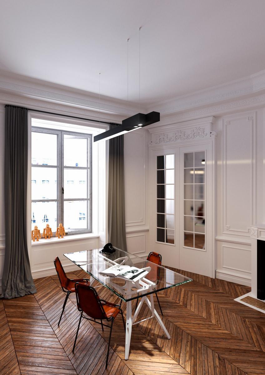 LED polycarbonate pendant lamp | Metroffice by Dark