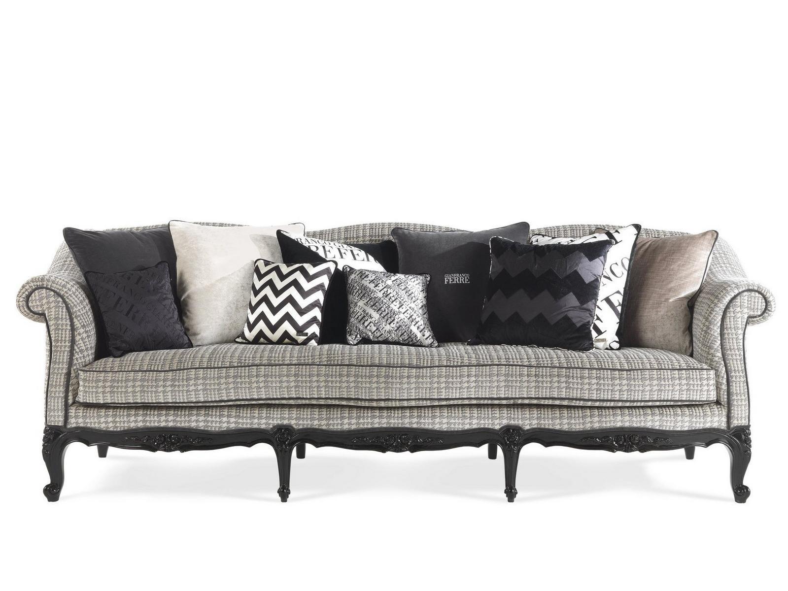 3 seater fabric sofa | Nashville by Gianfranco Ferre Home