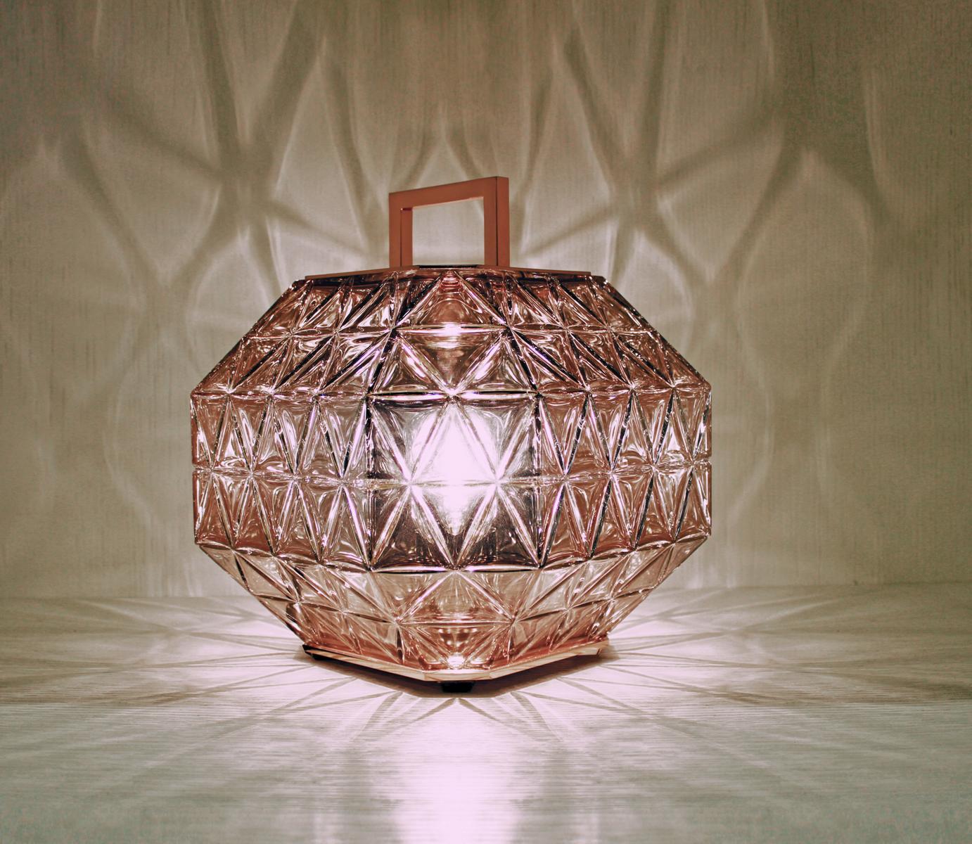 Crystal table lamp | Treasure by Contardi