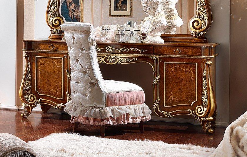 Wood veneer dressing table | Firenze by Barnini Oseo