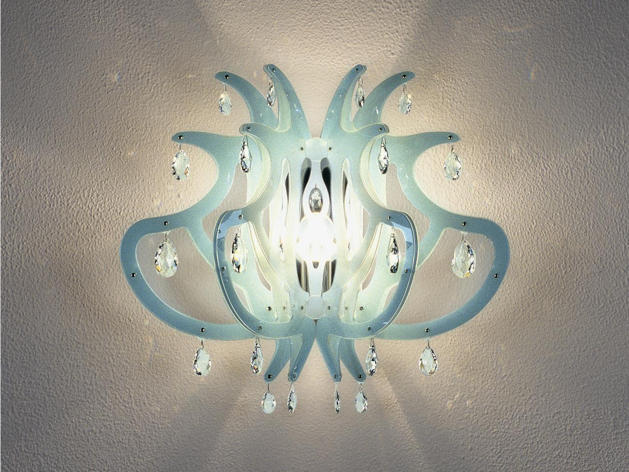 Opalflex® and Cristalflex® Wall lamp | Medusa by Slamp
