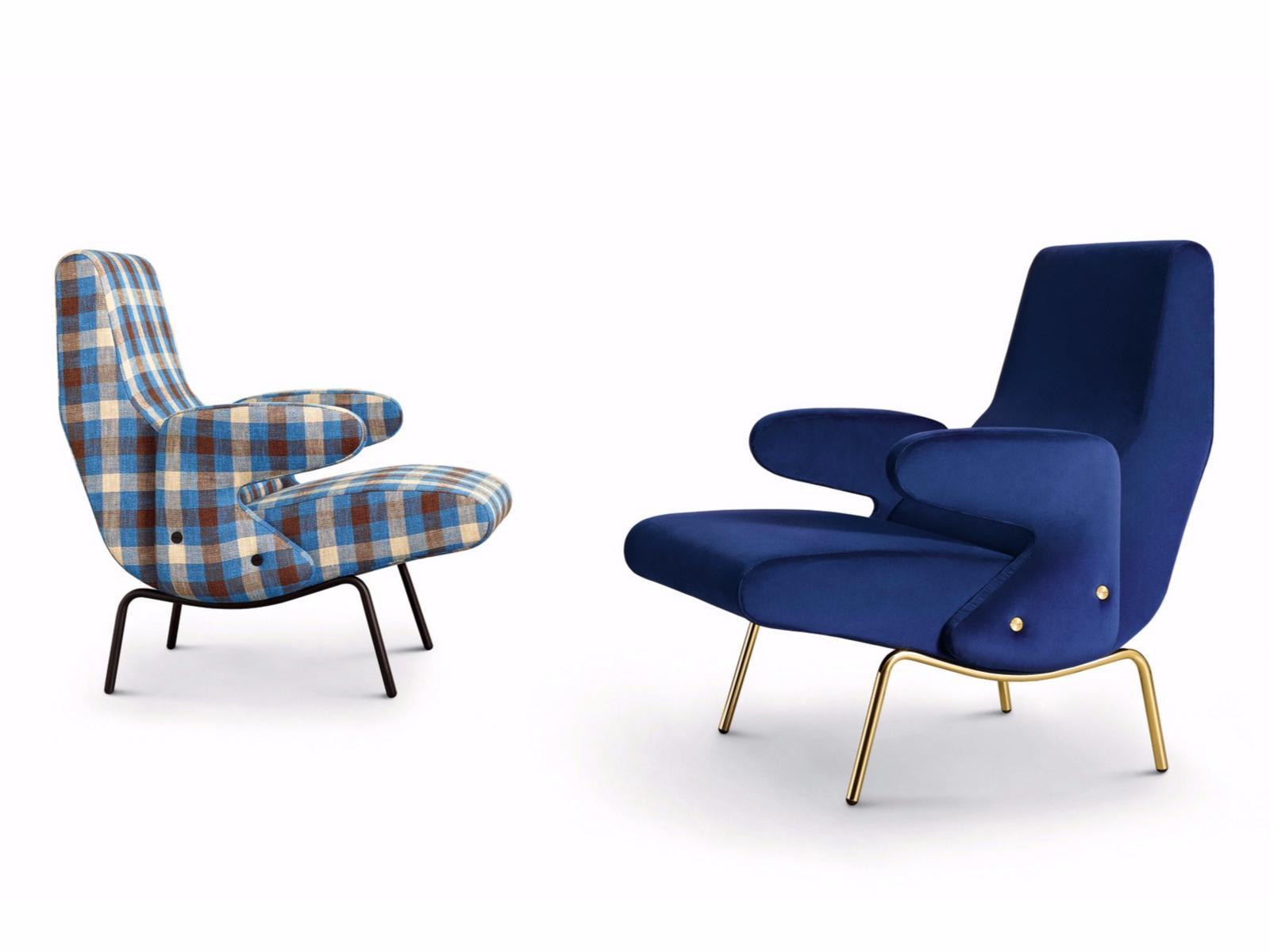 Fabric armchair | Delfino by Arflex