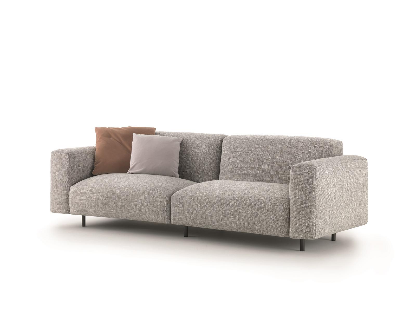 3 seater fabric sofa | Claudine L by Arflex