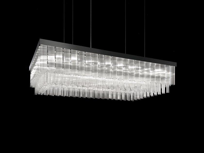 Incandescent metal pendant lamp | Impero & Deco Ve 1152 Rc by Masiero