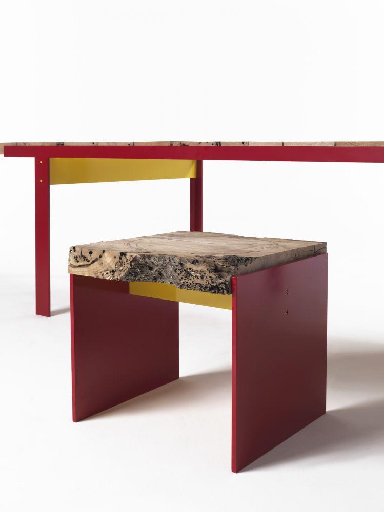 Rectangular wood table | Touch by Riva 1920