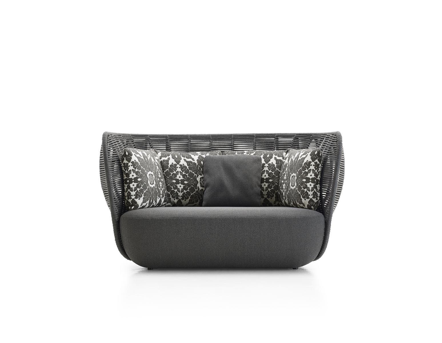 High-back garden armchair | Bay by B&B Italia