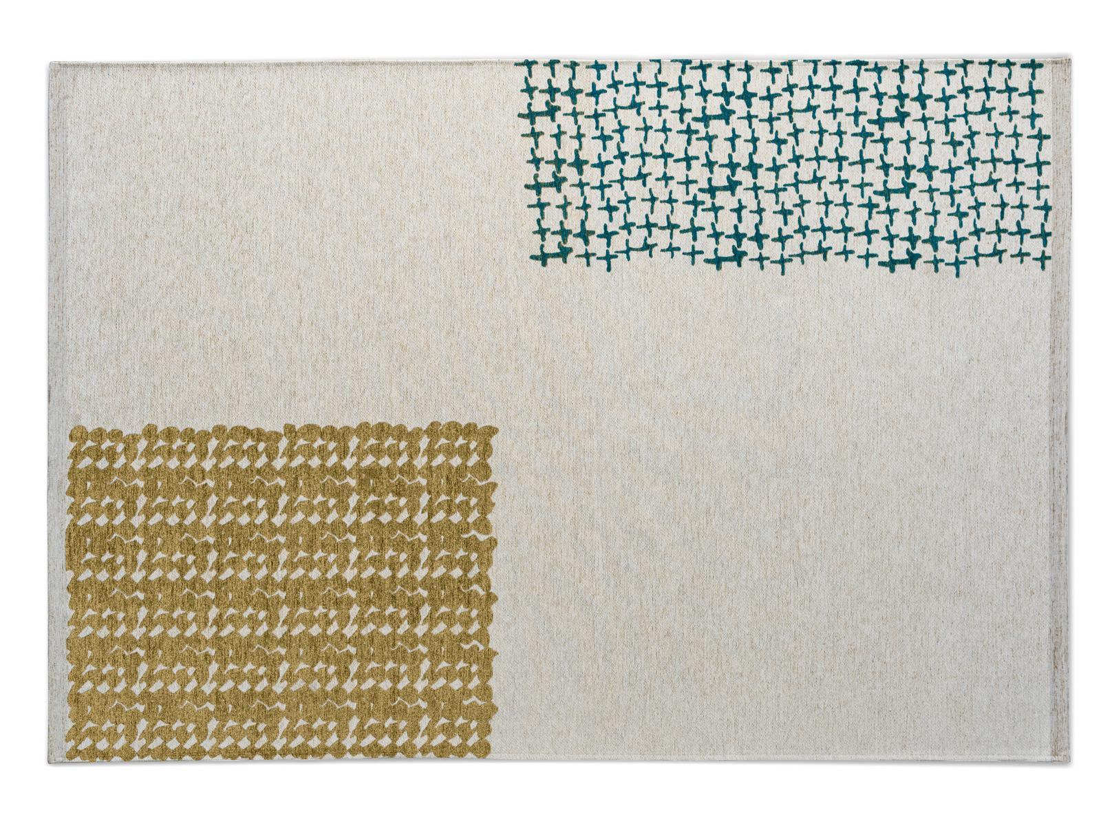 Rectangular chenille and cotton rug | Luso by Calligaris