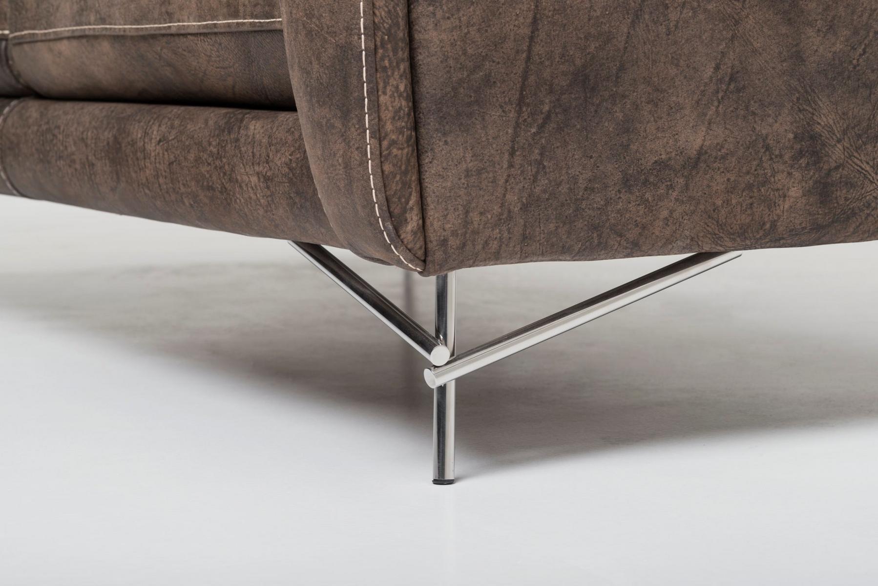 2 seater leather sofa | Fonzie by Mantellassi 1926