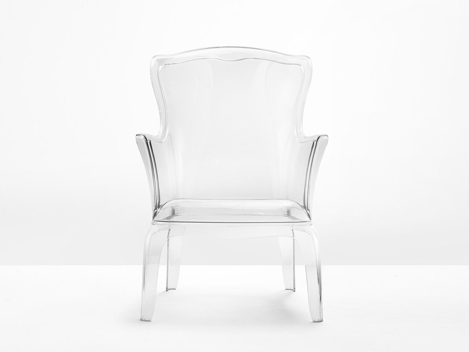 Polycarbonate armchair | Pasha 660 by Pedrali