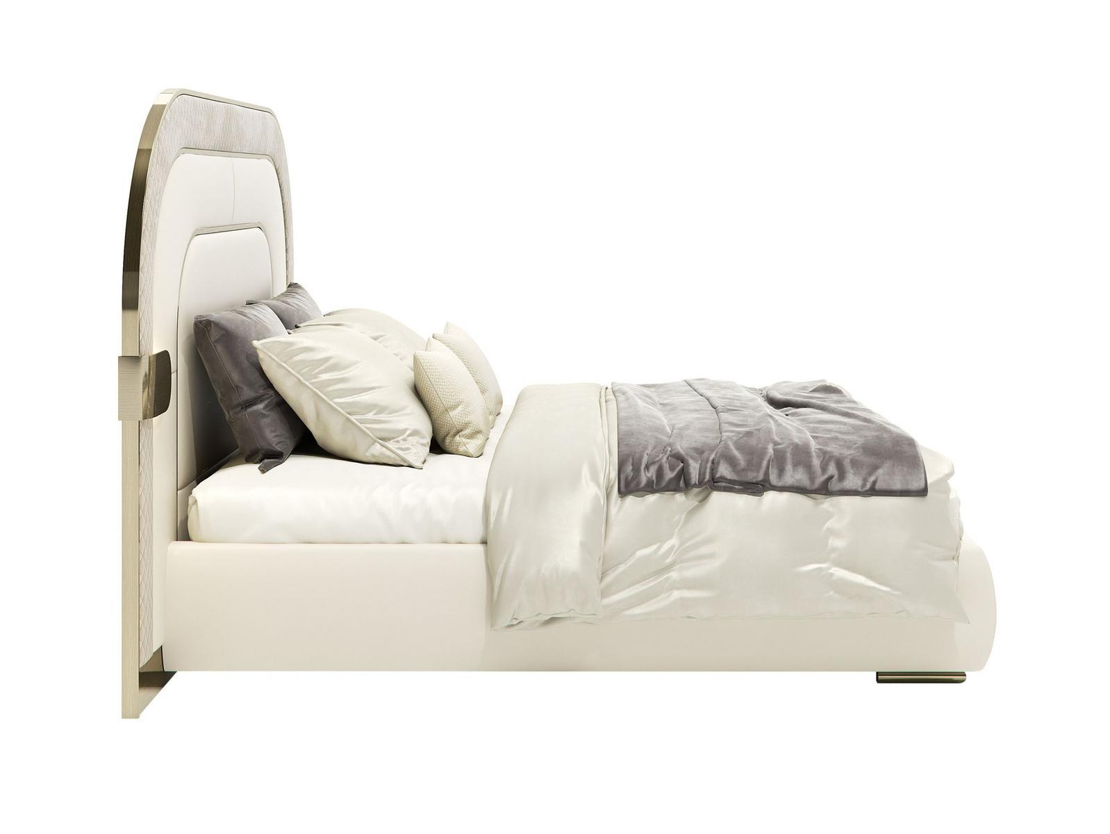 Upholstered double bed with integrated lighting | Eden by Capital Collection