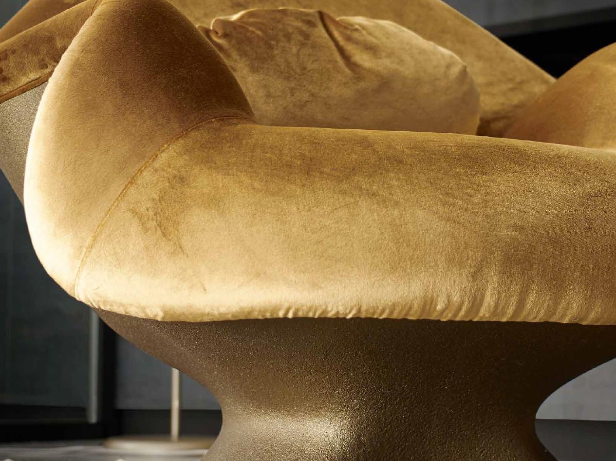 Armchair with armrests | Lips by Grilli
