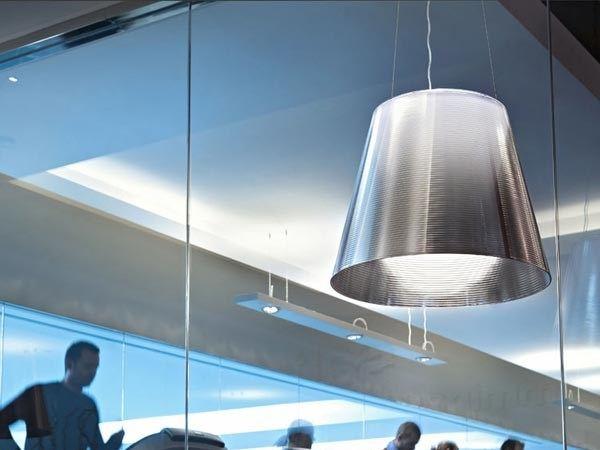 Polycarbonate pendant lamp | Ktribe S by Flos
