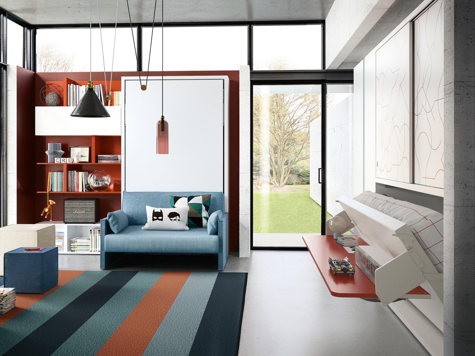 Pull-down convertible bed | Kali Ponte Board by CLEI