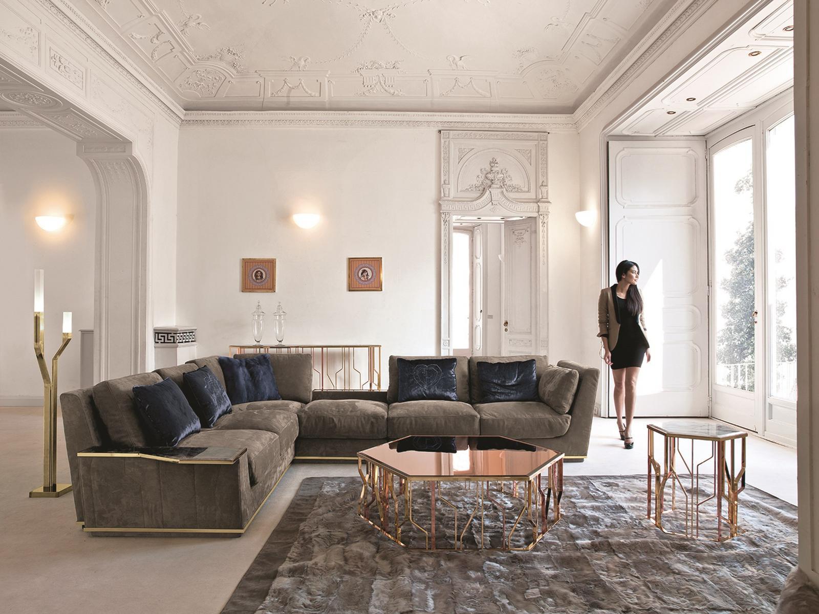 Metal floor lamp | Narita by Longhi